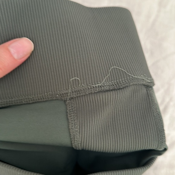 All Access NYC Green Ribbed Leggings - Picture 7 of 7